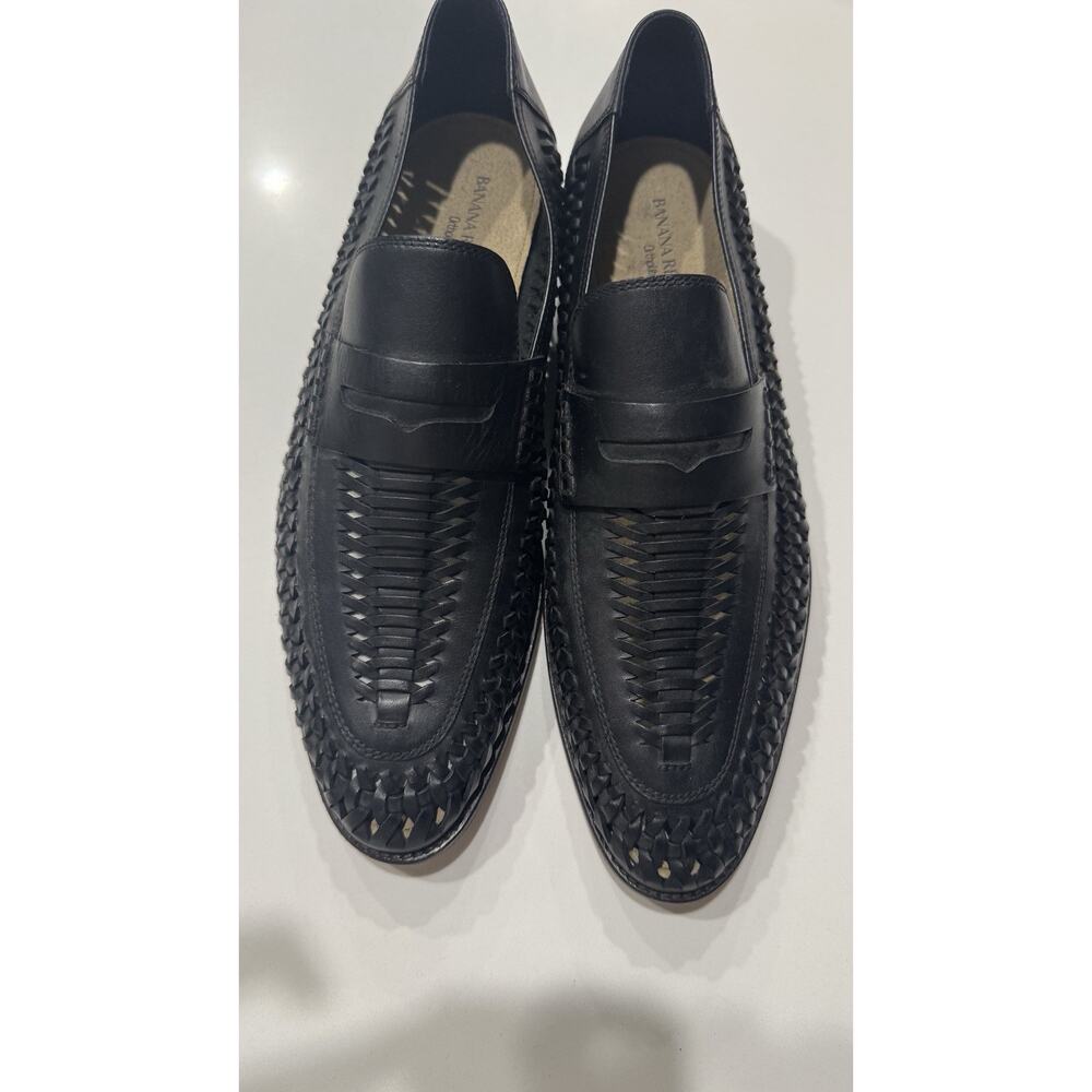 Banana Republic SEBASTIAN PENNY LOAFER Size 12 M Black